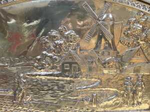 Brass firescreen - 2