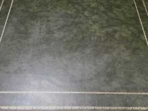 Twin pedestal desk with green leather inset top - 3