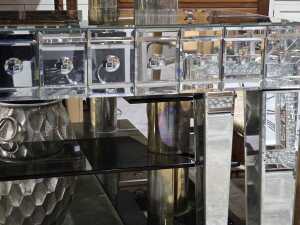Bromley mirrored console table - 3