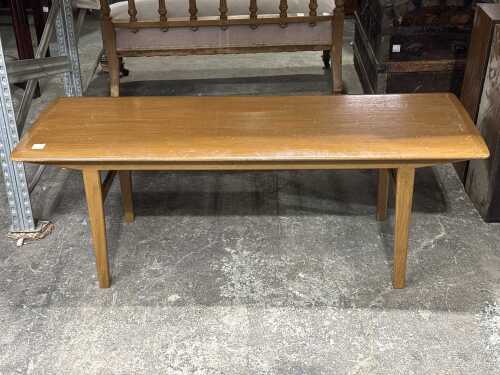 Mid-century teak coffee table