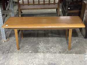 Mid-century teak coffee table