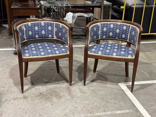 Pair of tub chairs