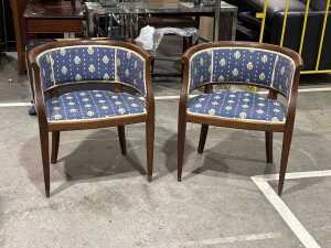 Pair of tub chairs