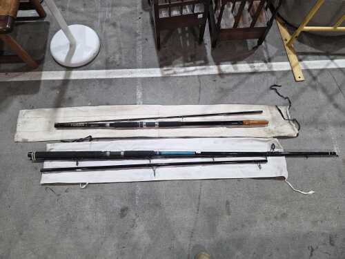 Two fishing rods, including Jarvis Walker