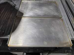 20 commercial stainless steel baking trays - 2