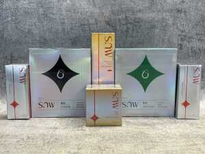 Group of SNW beauty products