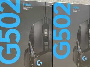 Two Logitech Hero gaming mice - 2
