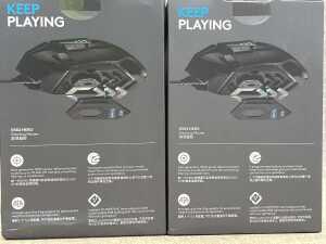 Two Logitech Hero gaming mice - 3