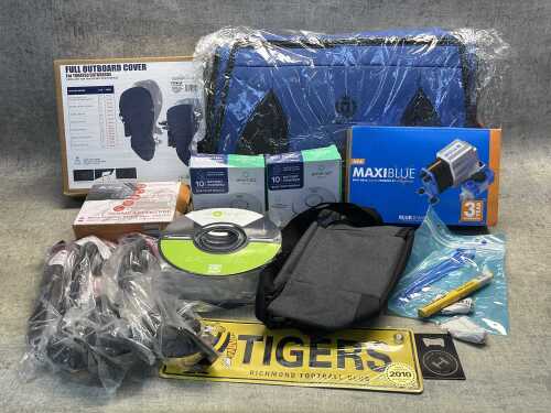 Group of garage products