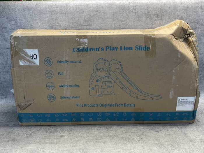 Children's Play Lion Slide