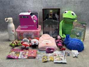 Group of kids toys