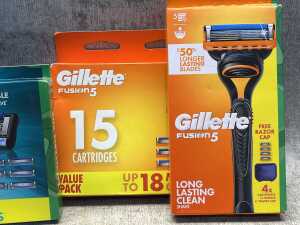 Group of Gillette products - 3