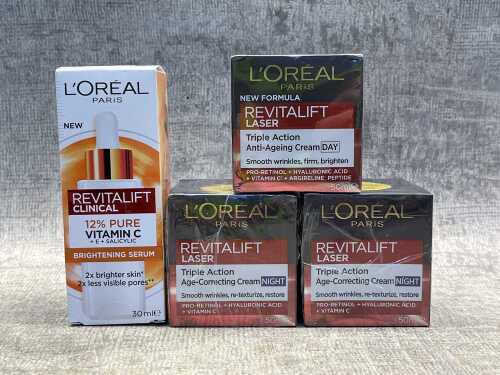 Group of L'Oreal products