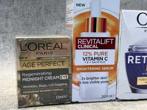Group of Olay & L'Oreal products - 2