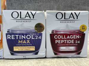 Group of Olay & L'Oreal products - 3