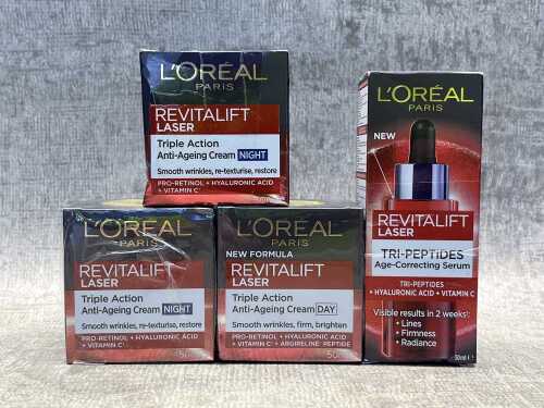 Group of L'Oreal Revitalift Laser