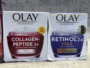 Group of Olay & L'Oreal products - 3