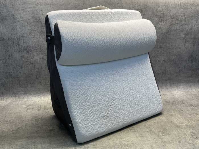 Tencel wedge memory foam pillow
