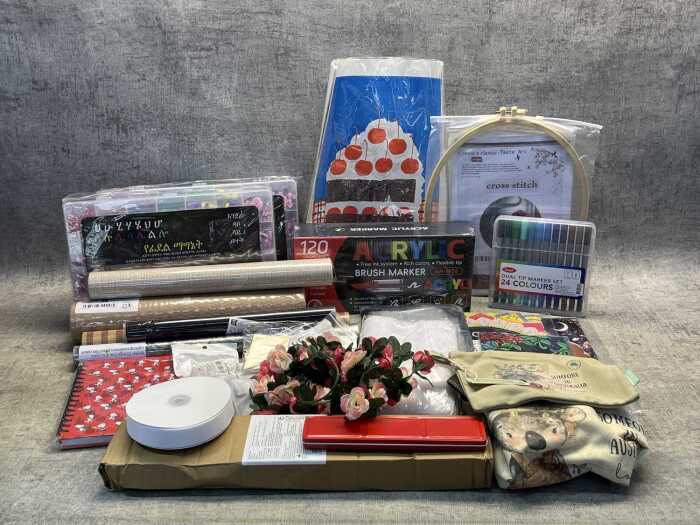 Group of arts & crafts