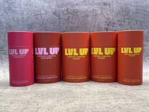 Group of LVL UP powder sticks