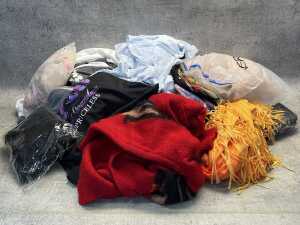 Group of assorted clothing & accessories