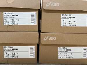 Four pairs of Asics Gel-1130 GS - 5