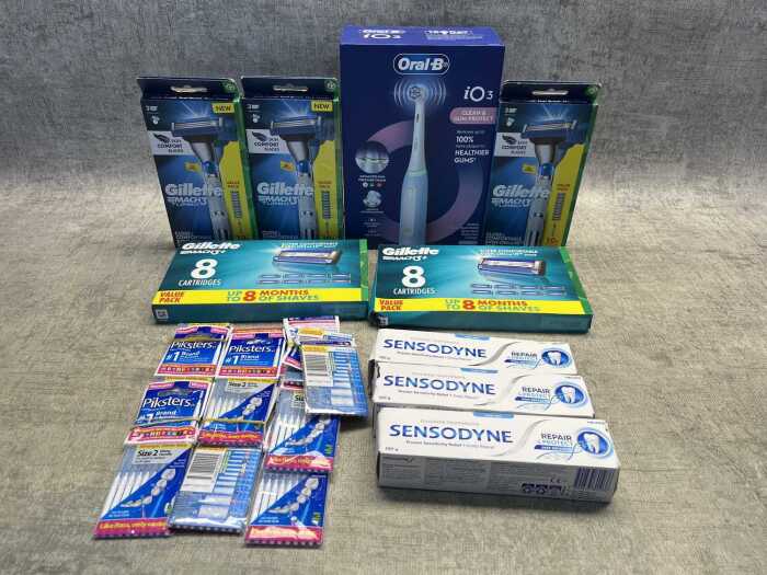 Group of Men's hygiene products