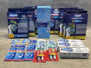 Group of oral hygiene products