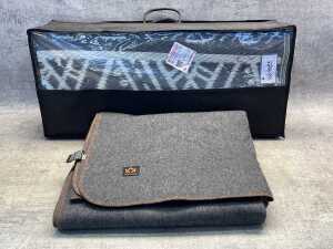 Outdoor rug & Arcturus wool blanket