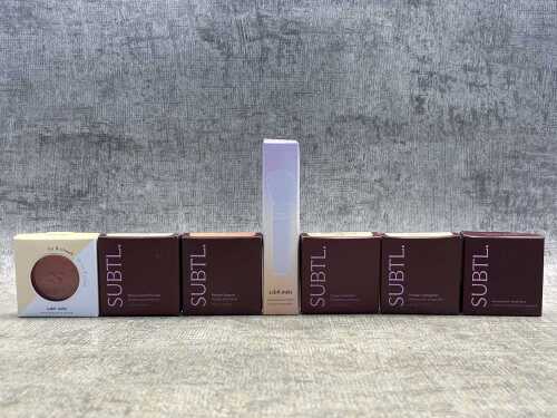 Group of Subtl beauty products