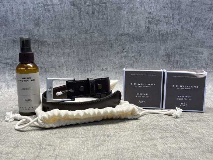 Group of R.M. Williams products
