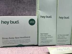 Group of Hey Bud beauty products - 2