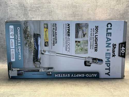 Shark Clean & Empty vacuum