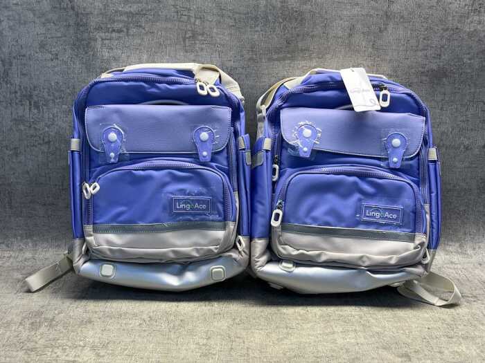 Two Lingo Ace backpacks