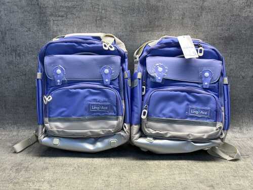 Two Lingo Ace backpacks