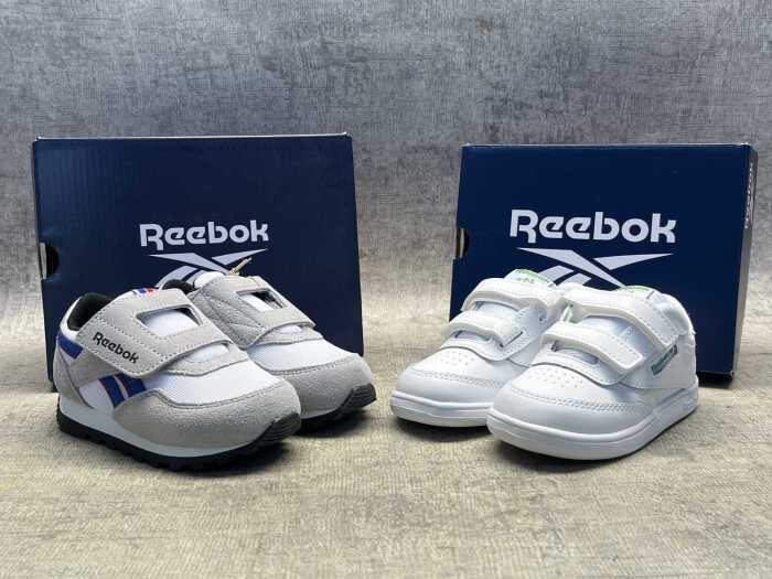 Two pairs of Reebok infant shoes size EU 23.5