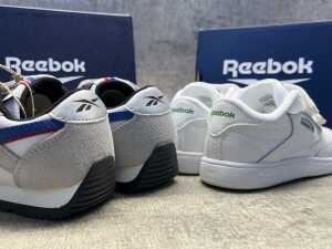 Two pairs of Reebok infant shoes size EU 23.5 - 4