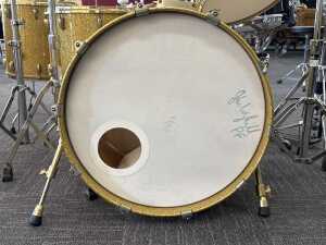 Jon Coghill of Powderfinger - personal inscribed drum kit played at concerts between 1999 and 2008 - 10