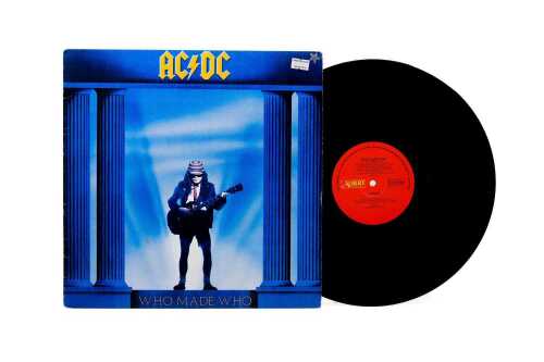 AC/DC 'Who Made Who' vinyl record