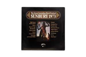 'The Great Australian Rock Festival: Sunbury 1973' vinyl record, sealed