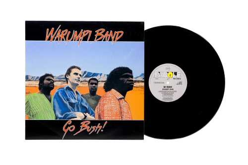 Warumpi Band 'Go Bush!' vinyl record