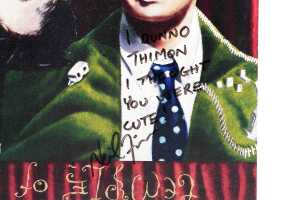 Crowded House 'Temple of Low Men' signed vinyl record - 2