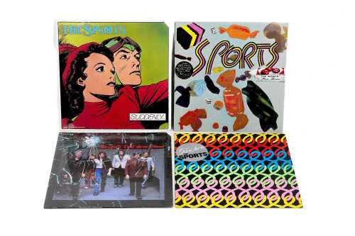 Four Sports Australian Rock vinyl records