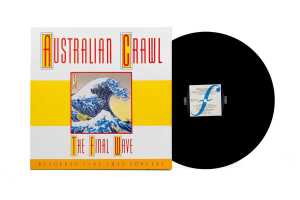 Five Australian Crawl vinyl records - 2