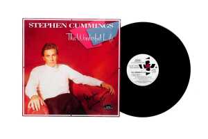 Three signed Stephen Cummings vinyl records - 2