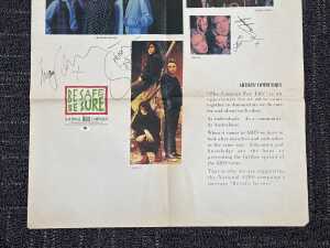 1992 Concert For Life Centennial Park promotional poster, signed - 3