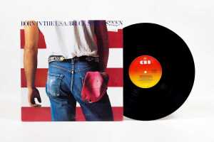 Four Rock vinyl records - 5