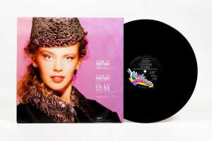 Kylie Minogue 'Locomotion' 12" vinyl single, signed - 3