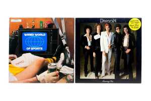 Seven vinyl records, including six Australian Rock - 4