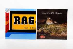 Six Australian Rock vinyl records - 2